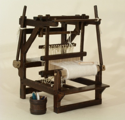 1/12th Scale Weaving Loom
